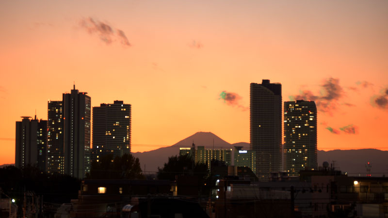 HDR富士山